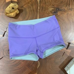 Reversible lulu yoga shorts